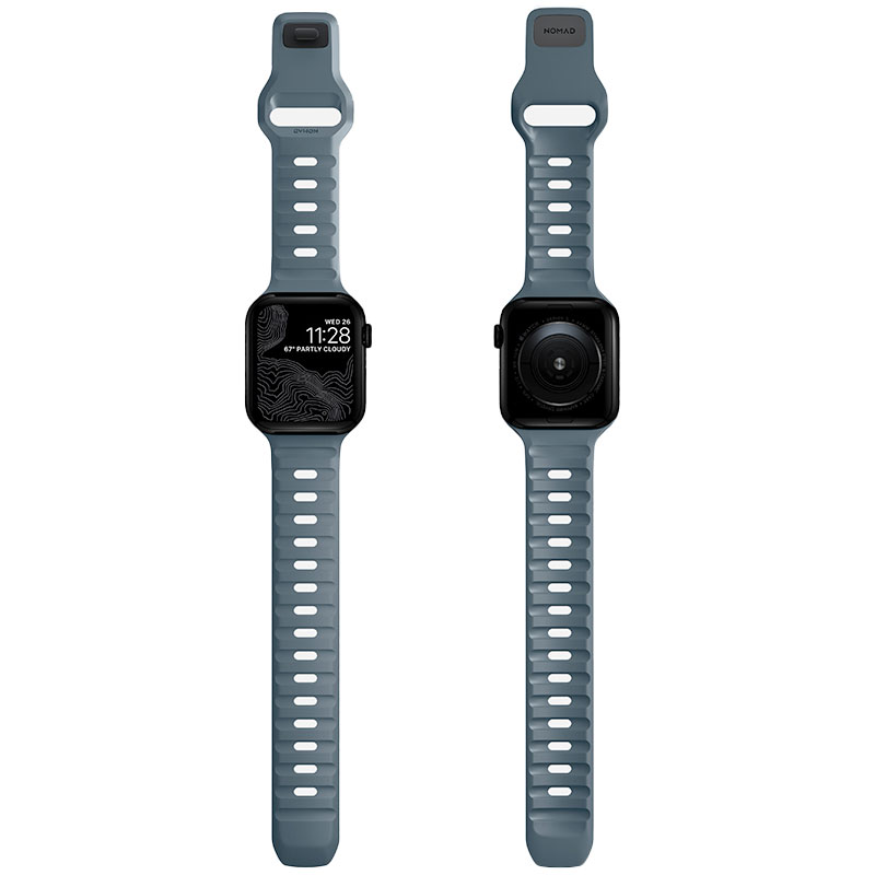 Nomad remienok Sport Strap pre Apple Watch 42/44/45/49mm - Marine Blue 