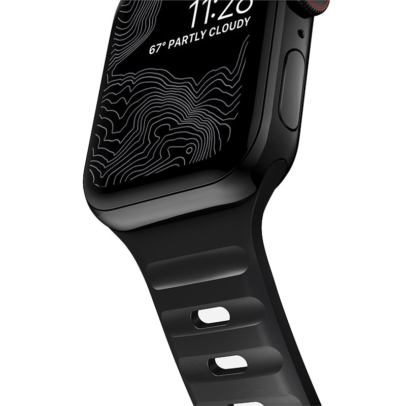 Nomad remienok Sport Strap pre Apple Watch 44-49mm - Black 