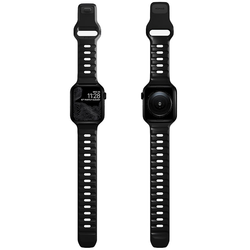 Nomad remienok Sport Strap pre Apple Watch 44-49mm - Black 