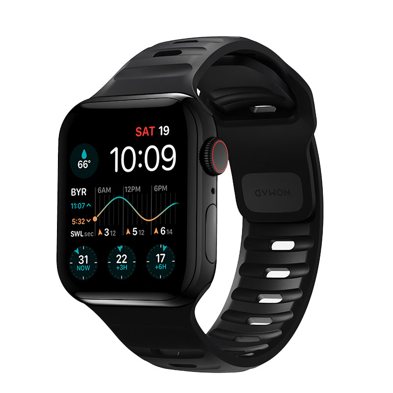 Nomad remienok Sport Strap pre Apple Watch 44-49mm - Black 