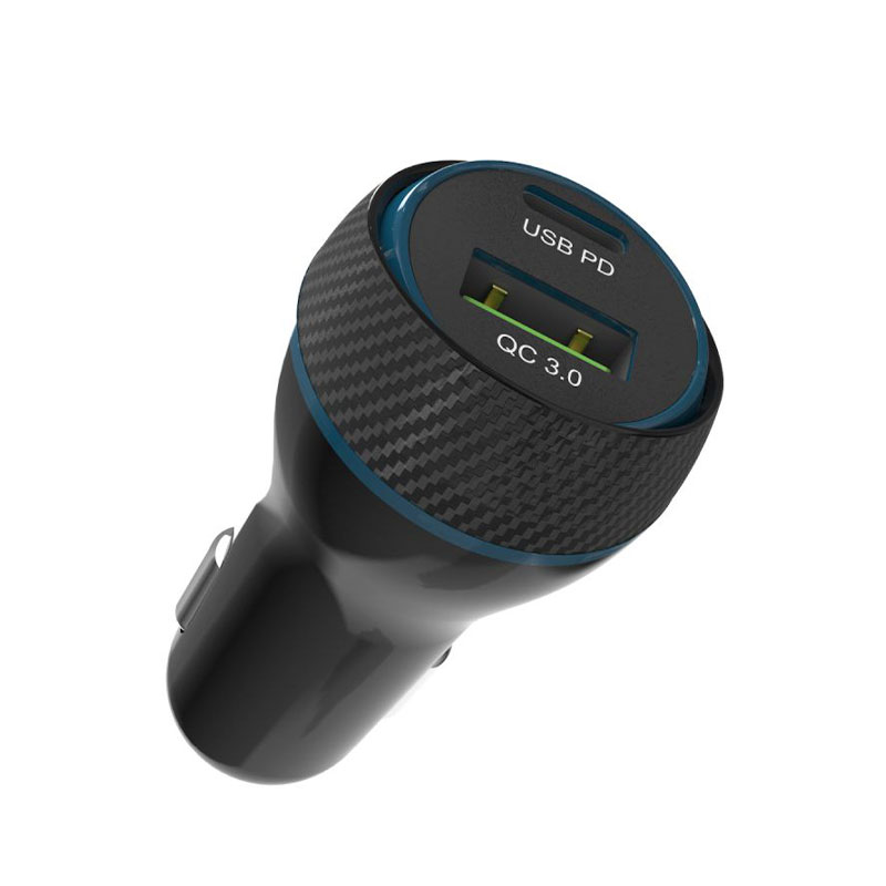 Adam Elements nabíjačka do auta OMNIA C1+ 45W PD QC - Black 