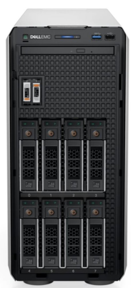 DELL server PowerEdge T550 8x2.5" Silver 4314/ 32G/ 1x480 SATA/ H755/ 1x800W/ 3Y NBD  