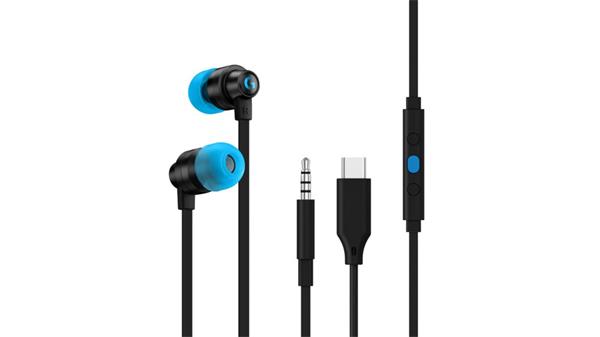Logitech G333 - herné slúchadlá do uší, 3,5mm + USB-C, čierne 