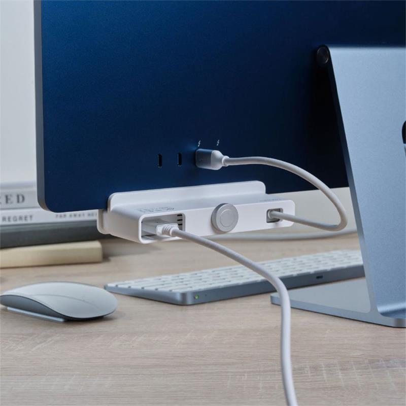 Adam Elements USB-C Casa 7-in-1 Multi-Function Hub i7 pre iMac 2021 - White 