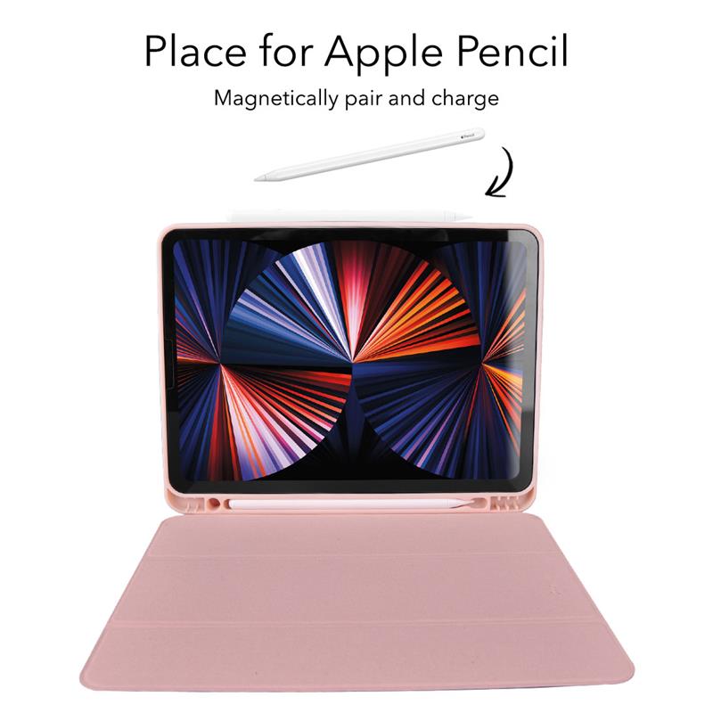 Devia puzdro Leather Case with Pencil Slot pre iPad Air 10.9" 2022/2020 - Black 