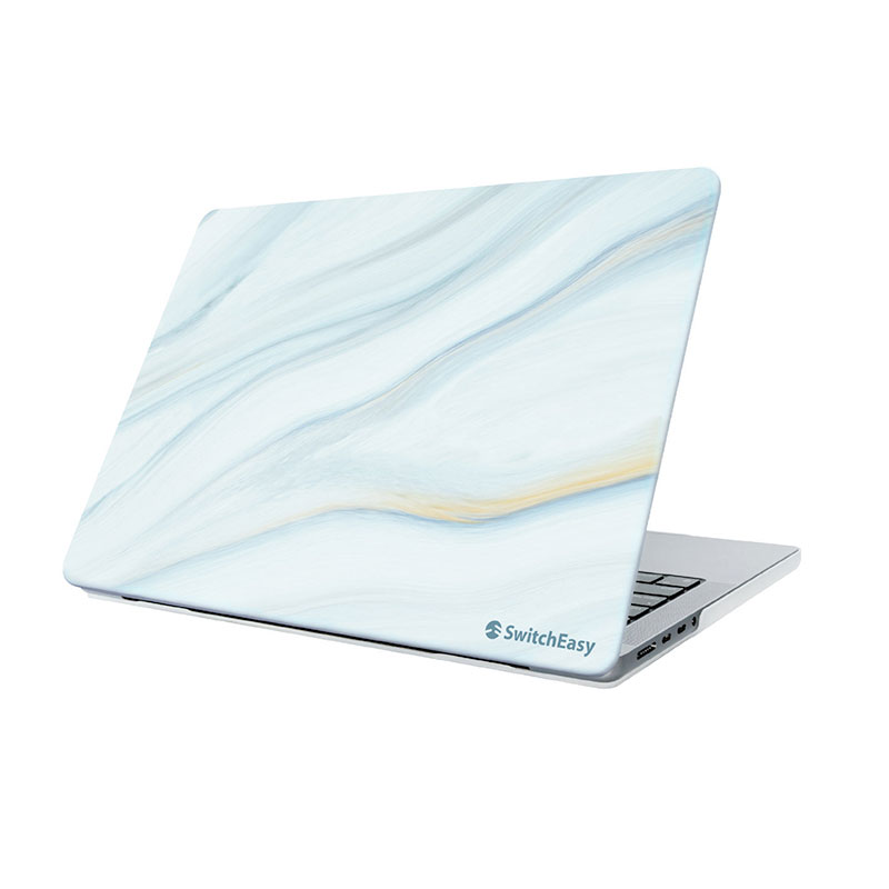 SwitchEasy Hardshell Marble Case pre MacBook Pro 13" 2020/2022 - Cloudy White 