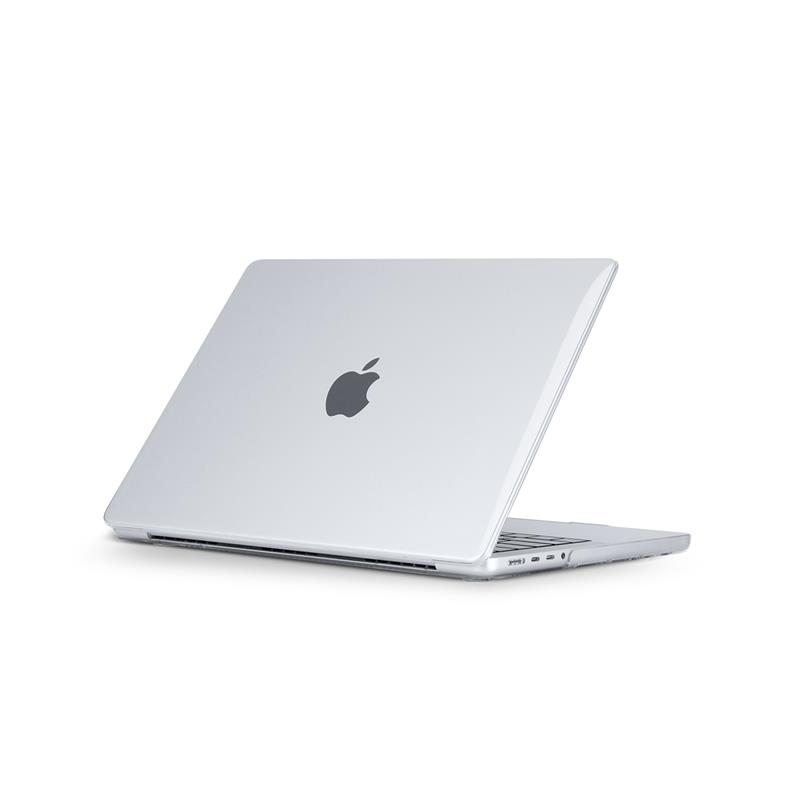 iStores by EPICO SHELL COVER MacBook Pro M1/M2 14" GLOSS - biely transparentný 