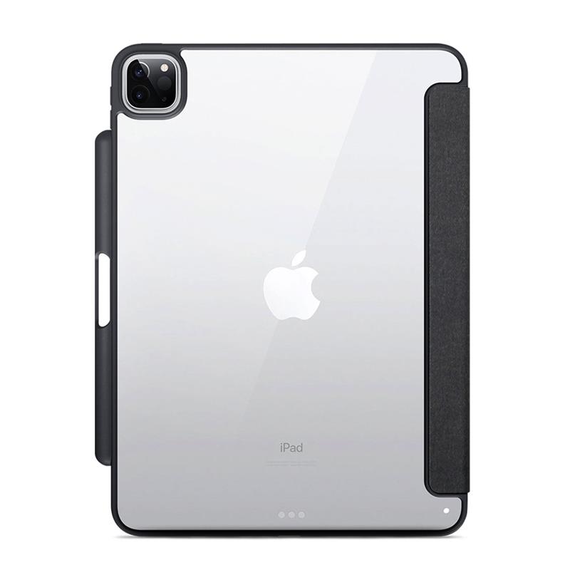 iStores by EPICO Clear Flip Case iPad Pro 11" (2018/2020/2021),iPad Air 10,9"/iPad Air 10,9" M1- čierna transparentná 