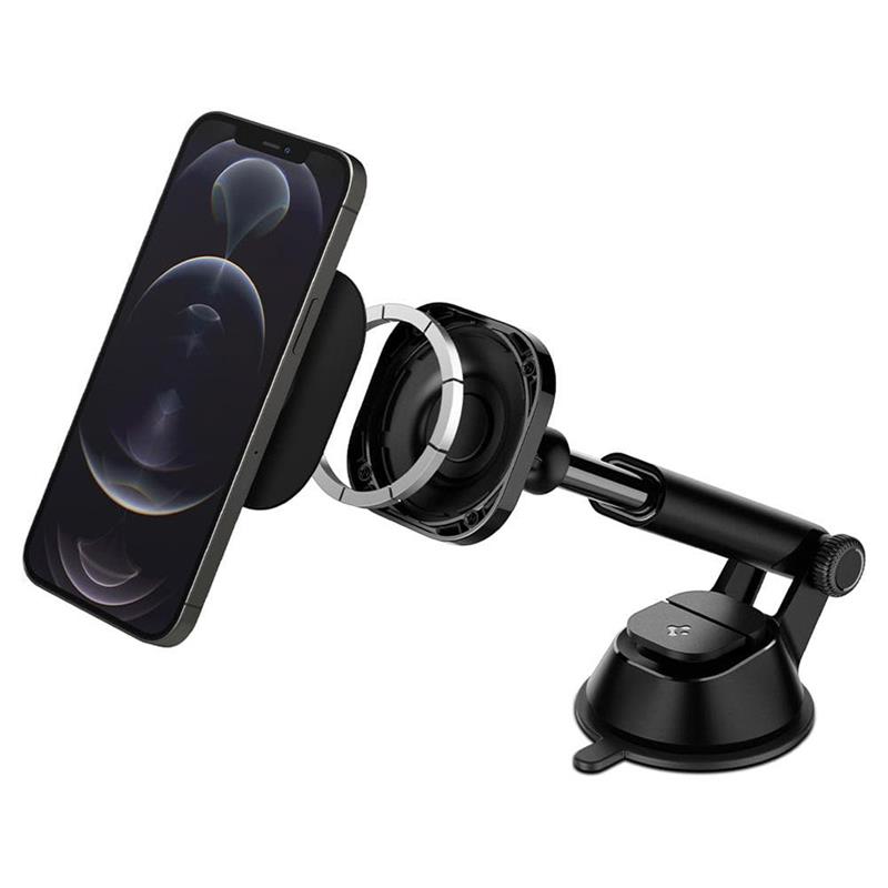 Spigen držiak do auta OneTap Magnetic Dashboard Car Mount - Black 