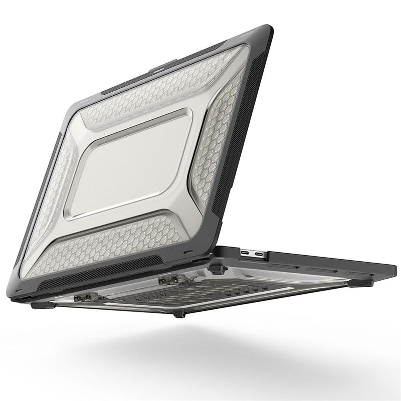 Devia kryt Super Scratch-Proof Hard Jacket pre Macbook Air 13" 2020 - Matt Black 