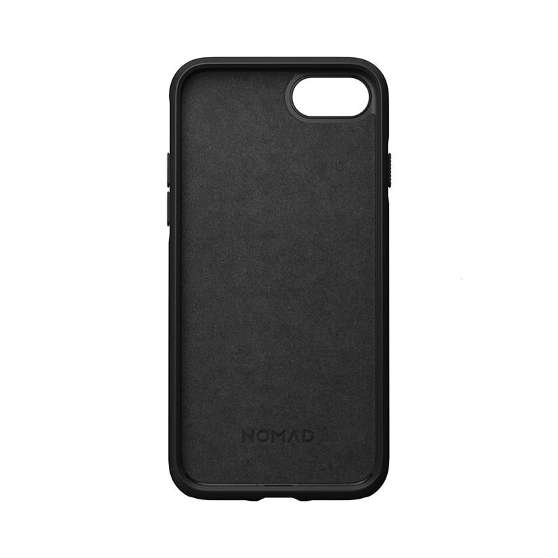 Nomad kryt Modern Leather Case pre iPhone SE 2022/2020/8/7 - Brown 