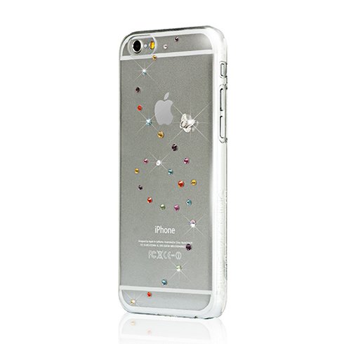 Swarovski kryt Papillon pre iPhone 6/6s - Cotton Condy 