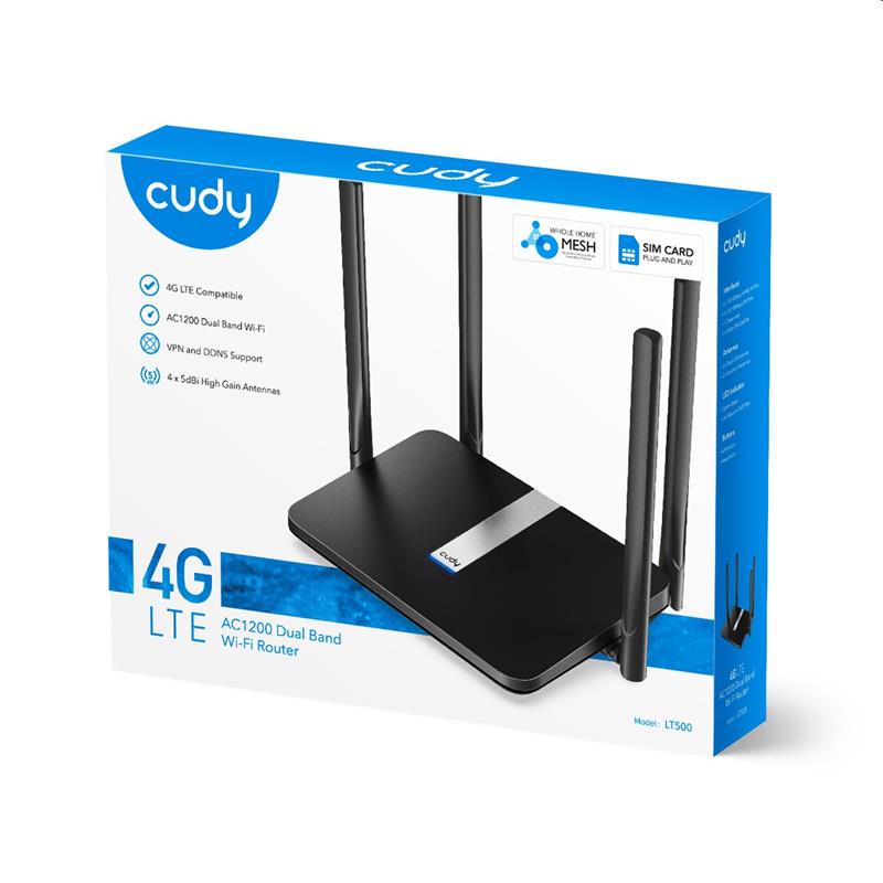 Cudy AC1200 Wi-Fi Mesh 4G LTE Router 