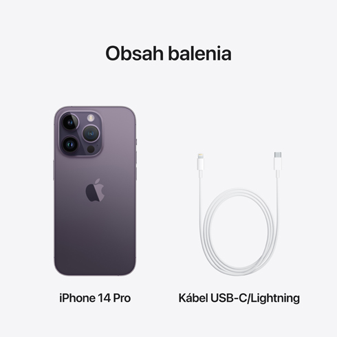 iPhone 14 Pro 128 GB temne fialový 