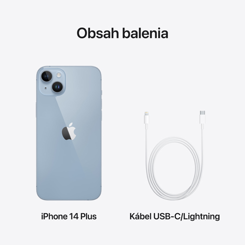 iPhone 14 Plus 128 GB modrý 