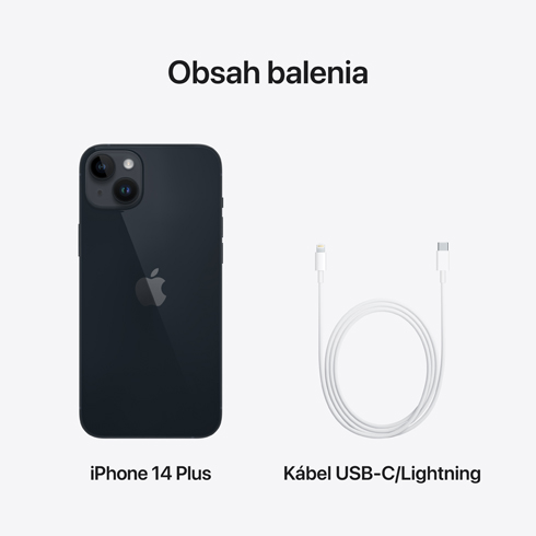 iPhone 14 Plus 128 GB polnočný *Rozbalený* 