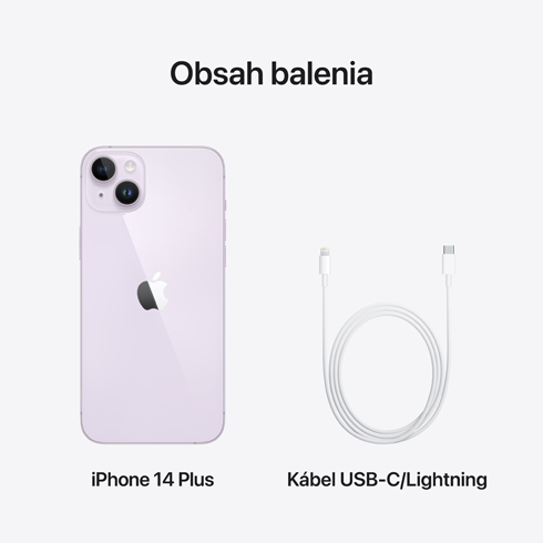 iPhone 14 Plus 128 GB fialový 