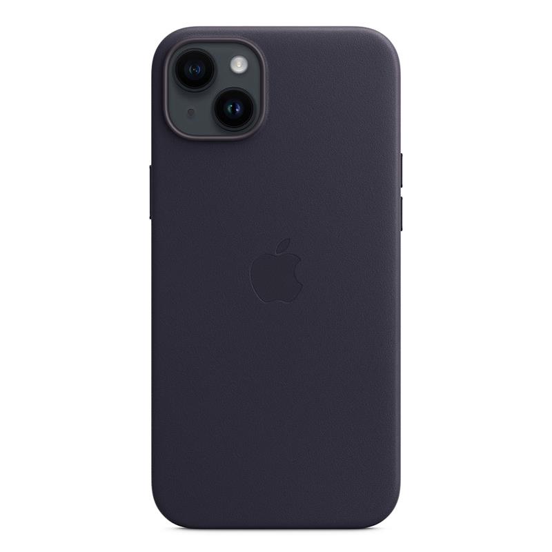 Apple iPhone 14 Plus Leather Case with MagSafe - Ink 