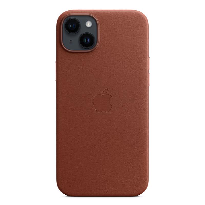 Apple iPhone 14 Plus Leather Case with MagSafe - Umber 
