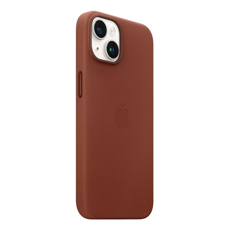 Apple iPhone 14 Plus Leather Case with MagSafe - Umber 