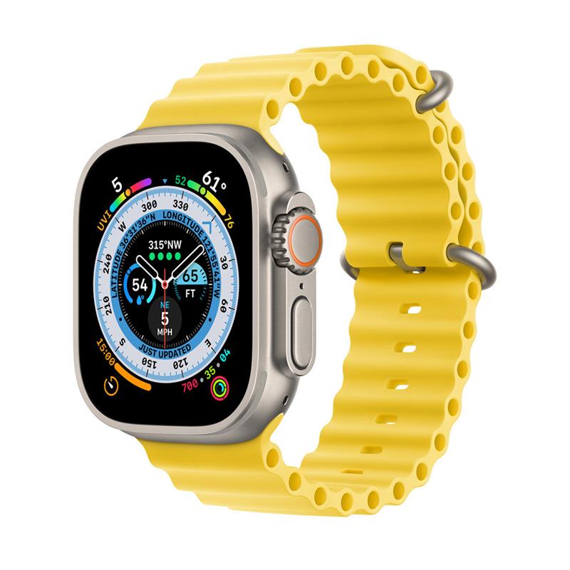 Apple Watch 49mm Yellow Ocean Band Extension 