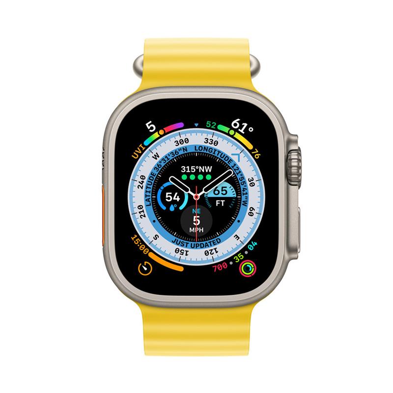 Apple Watch 49mm Yellow Ocean Band Extension 