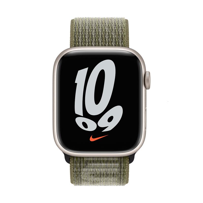 Apple Watch 41mm Sequoia/Pure Platinum Nike Sport Loop 