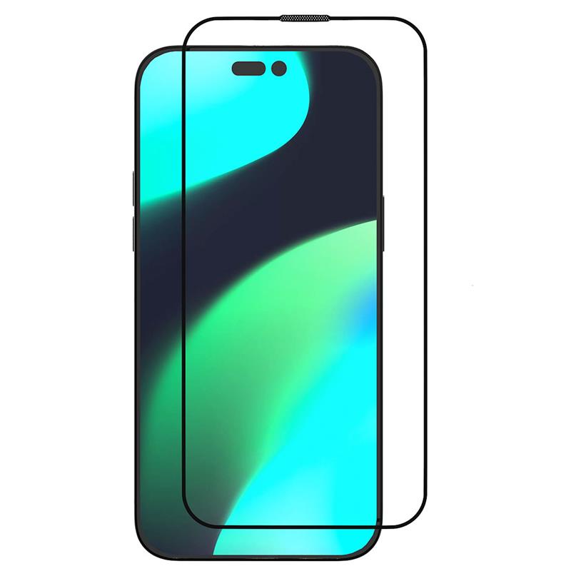 Devia ochranné sklo Star Series pre iPhone 14 Plus/13 Pro Max - Black Frame 