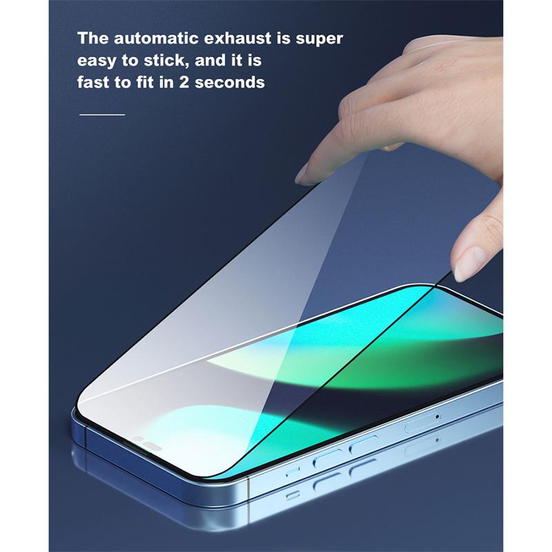 Devia ochranné sklo Van Series Ultra-Thin pre iPhone 14 Pro Max - Black Frame 