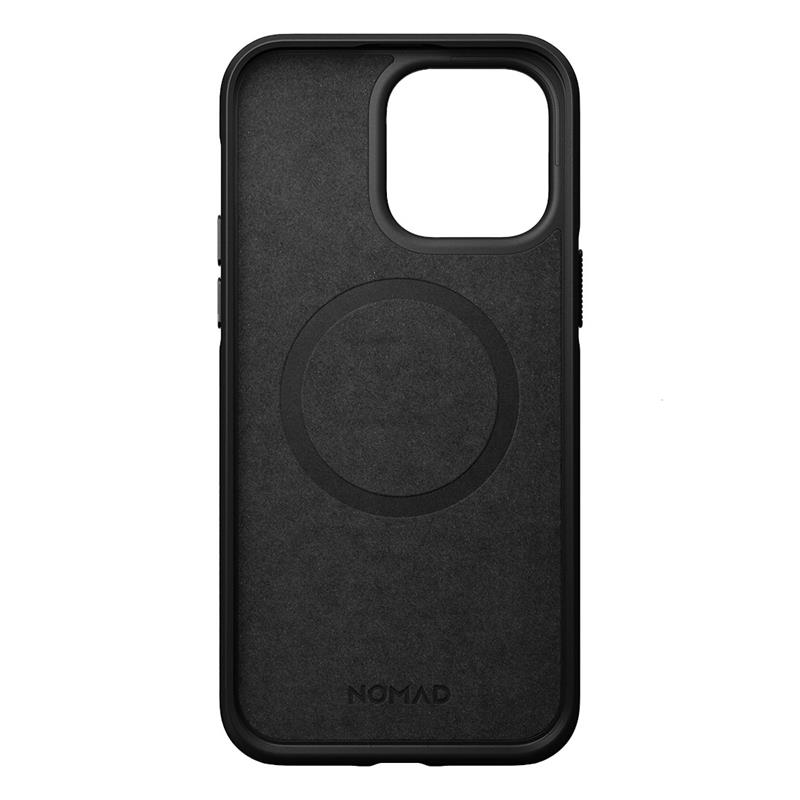 Nomad kryt Modern Leather Case Magsafe pre iPhone 14 Pro Max - Black 