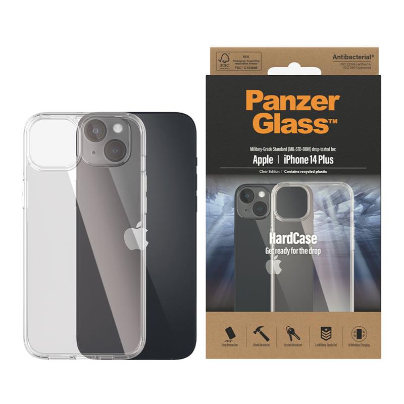 PanzerGlass kryt HardCase AB pre iPhone 14 Plus - Clear 