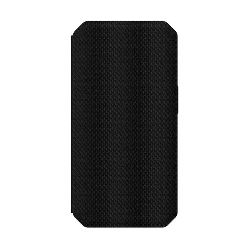 UAG puzdro Metropolis Folio pre iPhone 14 Pro - Kevlar Black 