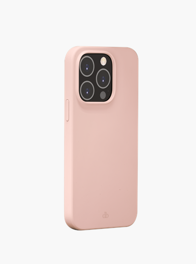 dbramante1928 - Puzdro Monaco kompatibilné s MagSafe pre iPhone 14 Pro Max, pink sand 