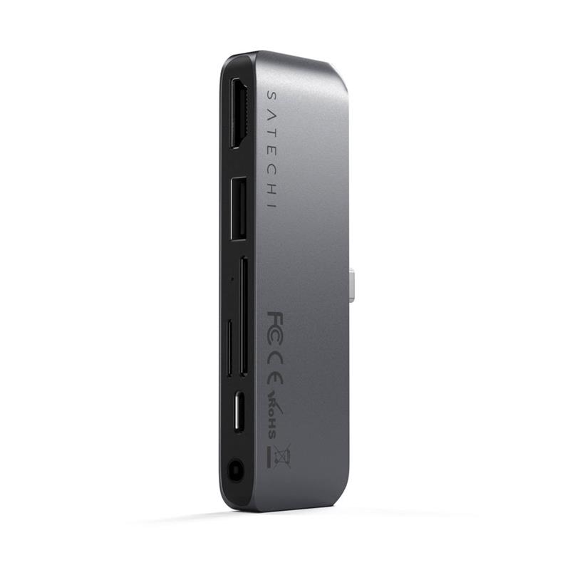 Satechi USB-C Mobile Pro Hub SD pre iPad Pro/Air 10.9" - Space Gray 
