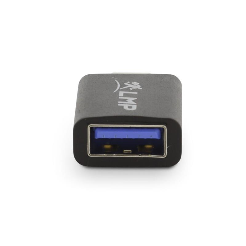 LMP adaptér USB-C to USB-A dongle - Black 