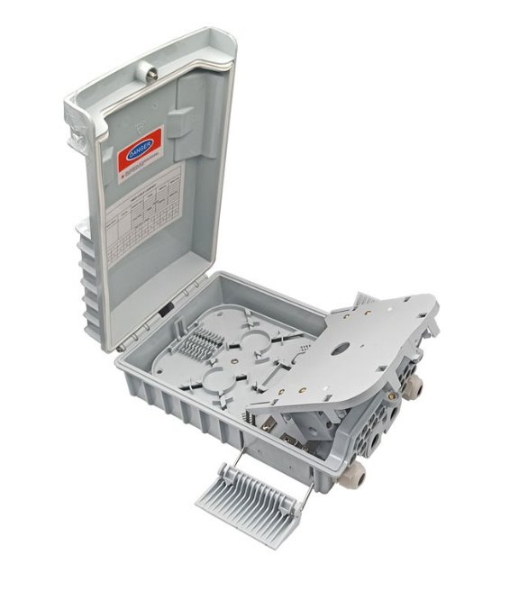 SJ-FTTH-SK18-B Distribuční box pro PLC splitter, neosazený 