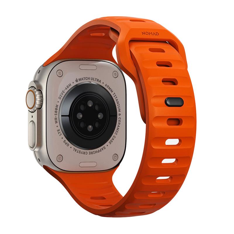 Nomad remienok Sport Strap pre Apple Watch 44-49mm - Ultra Orange 