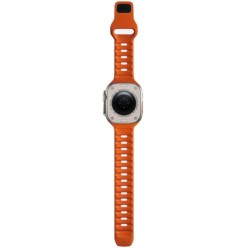 Nomad remienok Sport Strap pre Apple Watch 44-49mm - Ultra Orange 