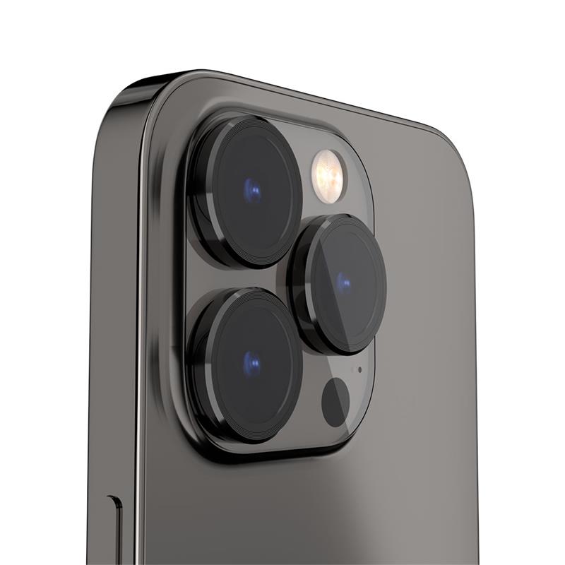 SwitchEasy LenzGuard Sapphire Lens Protector pre iPhone 14 Pro/14 Pro Max - Black 