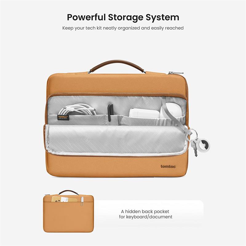 TomToc taška Versatile A14 pre Macbook Air 13" M1/M2/M3 - Bronze 