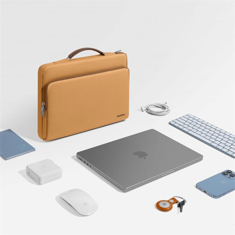 TomToc taška Versatile A14 pre Macbook Air 13" M1/M2/M3 - Bronze 
