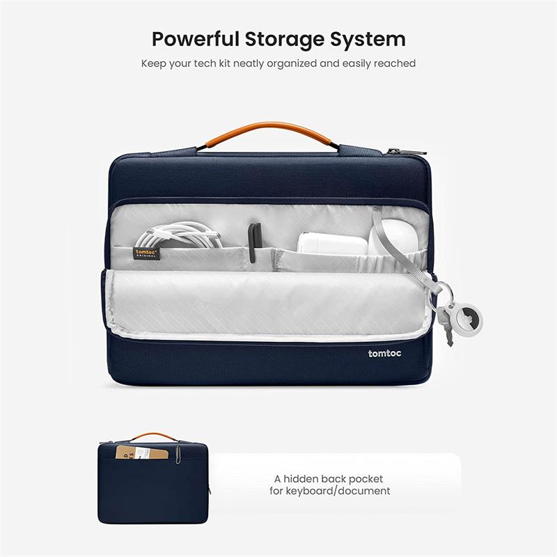 TomToc taška Versatile A14 pre Macbook Pro 16" M1/M2/M3 - Dark Blue 