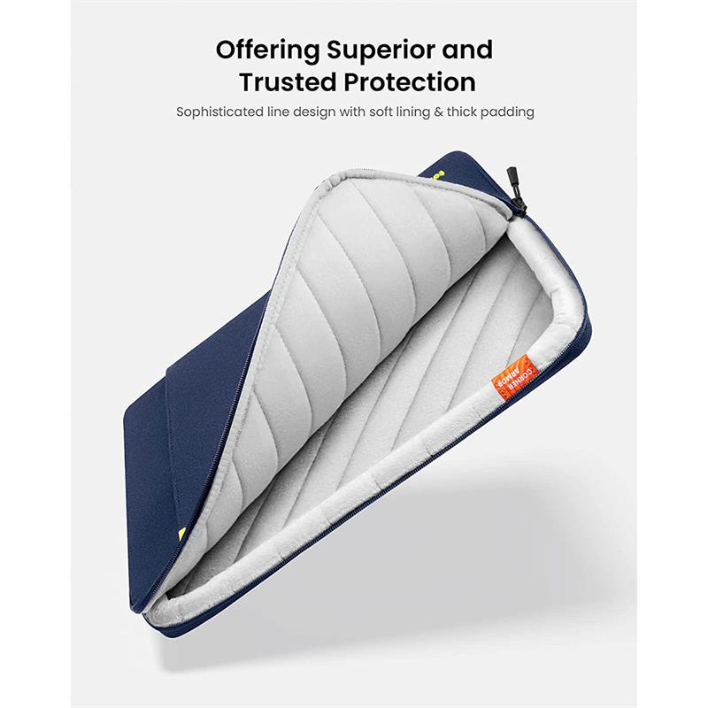 Tomtoc puzdro 360 Protective Sleeve pre Macbook Air/Pro 13" 2020 - Dark Blue 
