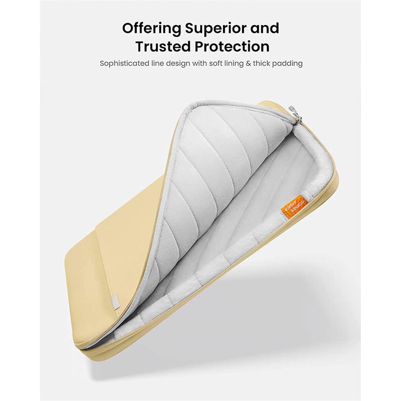 Tomtoc puzdro 360 Protective Sleeve pre Macbook Air 13" M1/M2/M3 - Yellowish 
