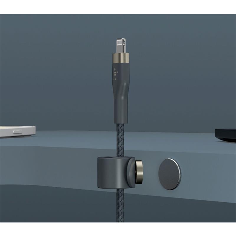 Belkin kábel Boost Charge Pro Flex USB-A to Lightning 2m - Blue 