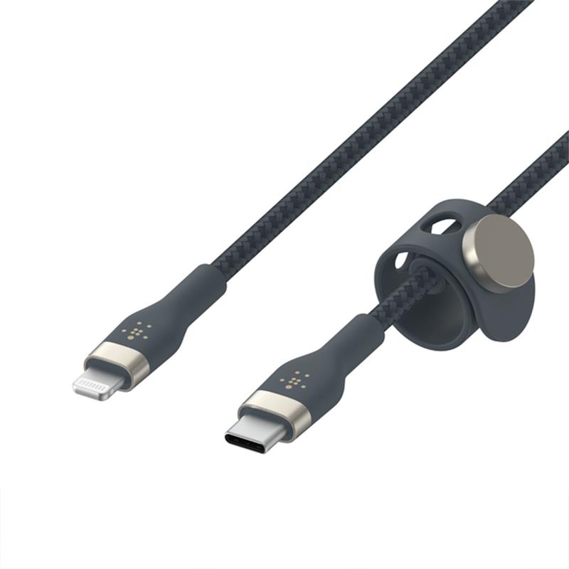 Belkin kábel Boost Charge Pro Flex USB-C to Lightning 3m - Blue 