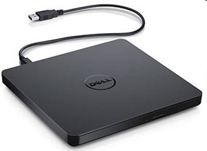 DELL Externá tenká disková mechanika DVD+/–RW pripojenie USB - DW316 