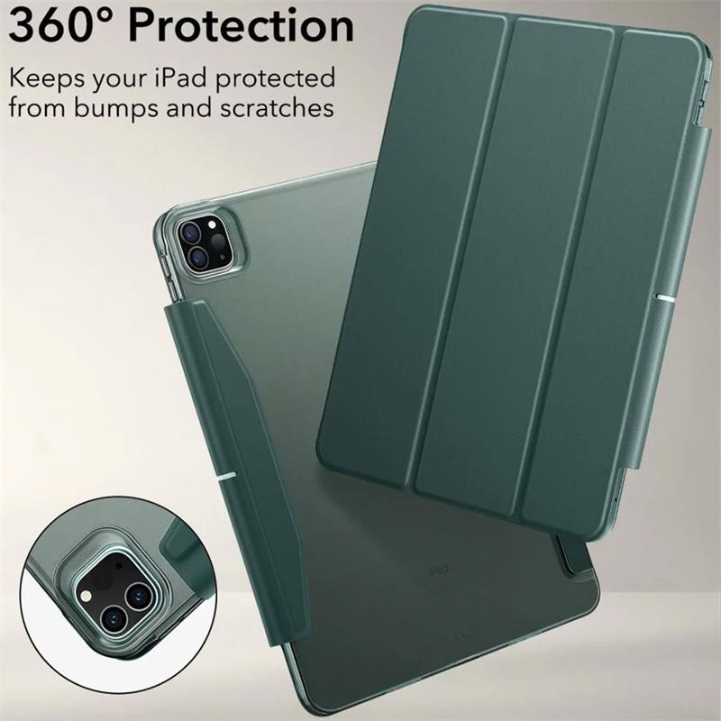 ESR puzdro Ascend Trifold Case pre iPad Pro 12.9" 2022/2021 - Forest Green 