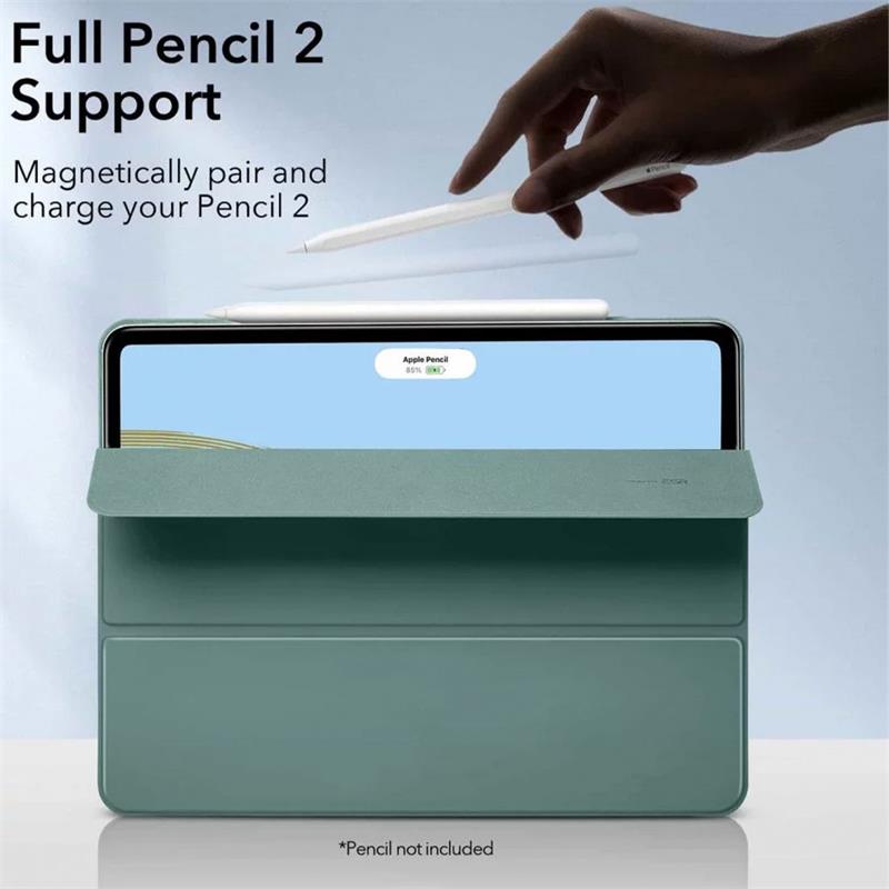 ESR puzdro Magnetic Rebound Case pre iPad Pro 12.9" 2022/2021/2020 - Forest Green 