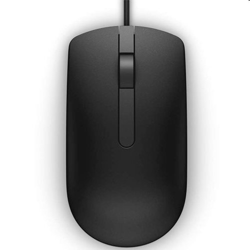 DELL 570-AAIS, MS116 optická myš s podporou posúvania, 3 tlačidlá, USB, čierna 